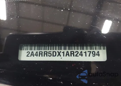 2010 Chrysler Town & Country Touring from USA, damaged, VIN 2A4RR5DX1AR241794